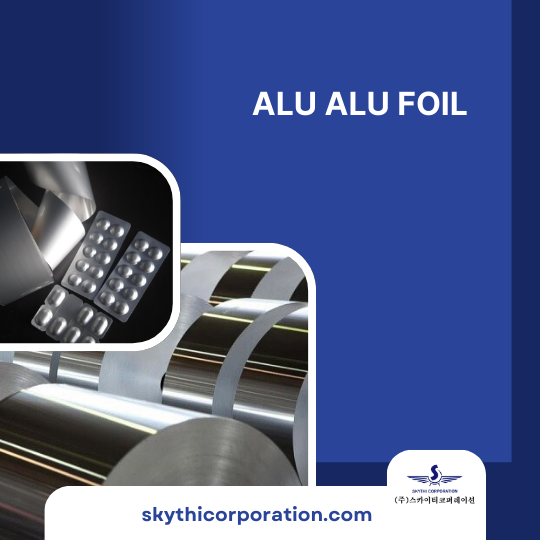 Aluminium blister foil packaging